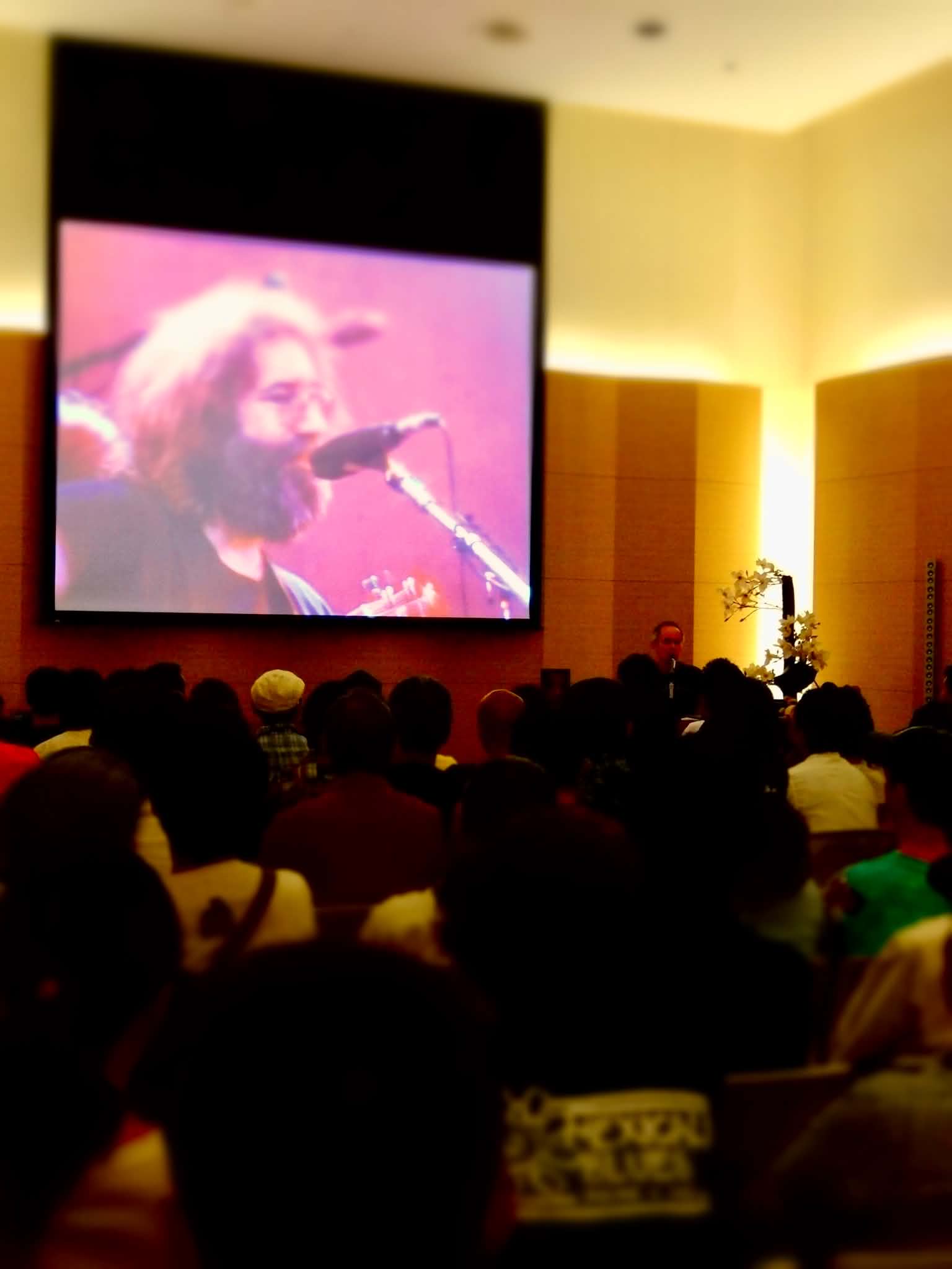 2012年9月、ピーター・バラカン「音楽紀行 グレイトフル・デッドへの旅」会場